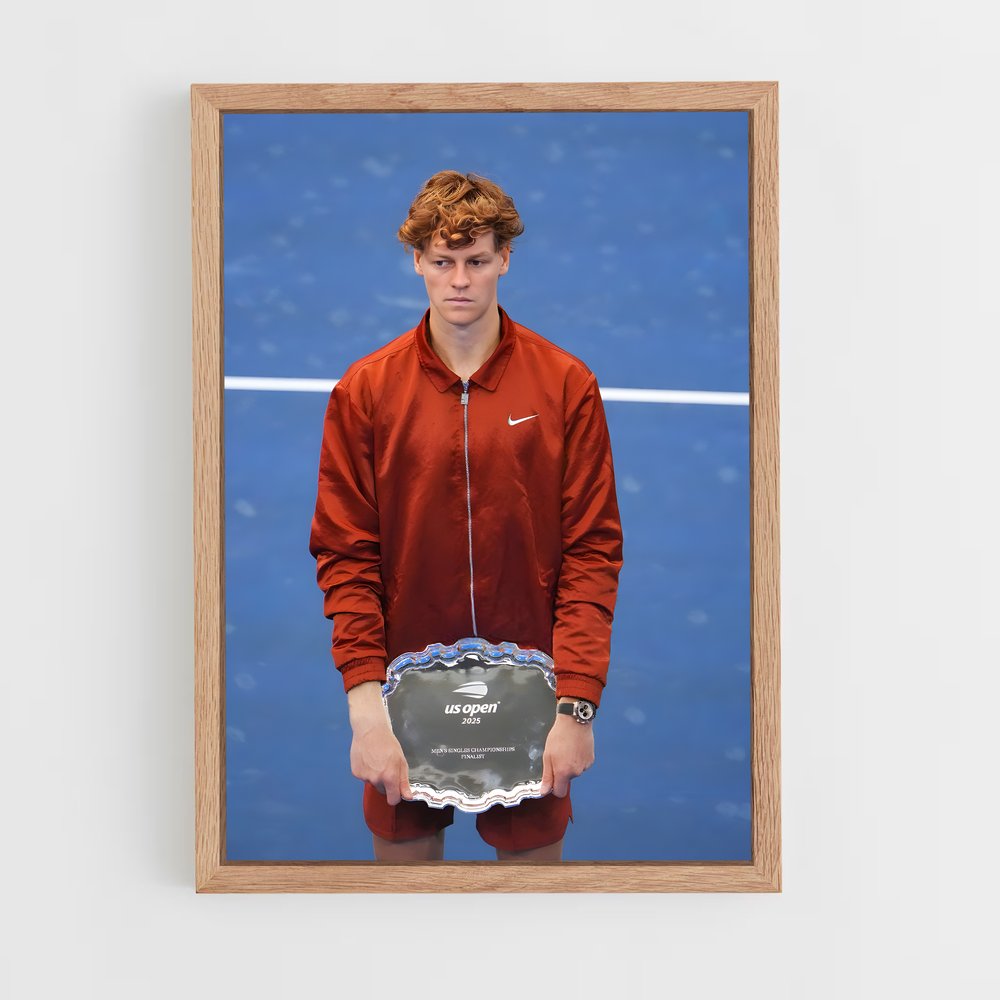 Poster Victoire sur le Court – affiche Tennis (vue 4)